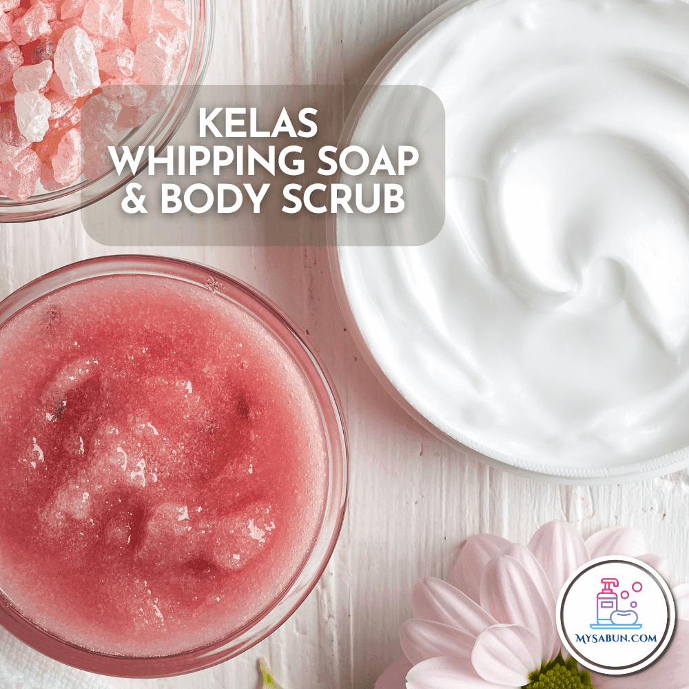 8) Kelas Whipping Soap & Body Scrub